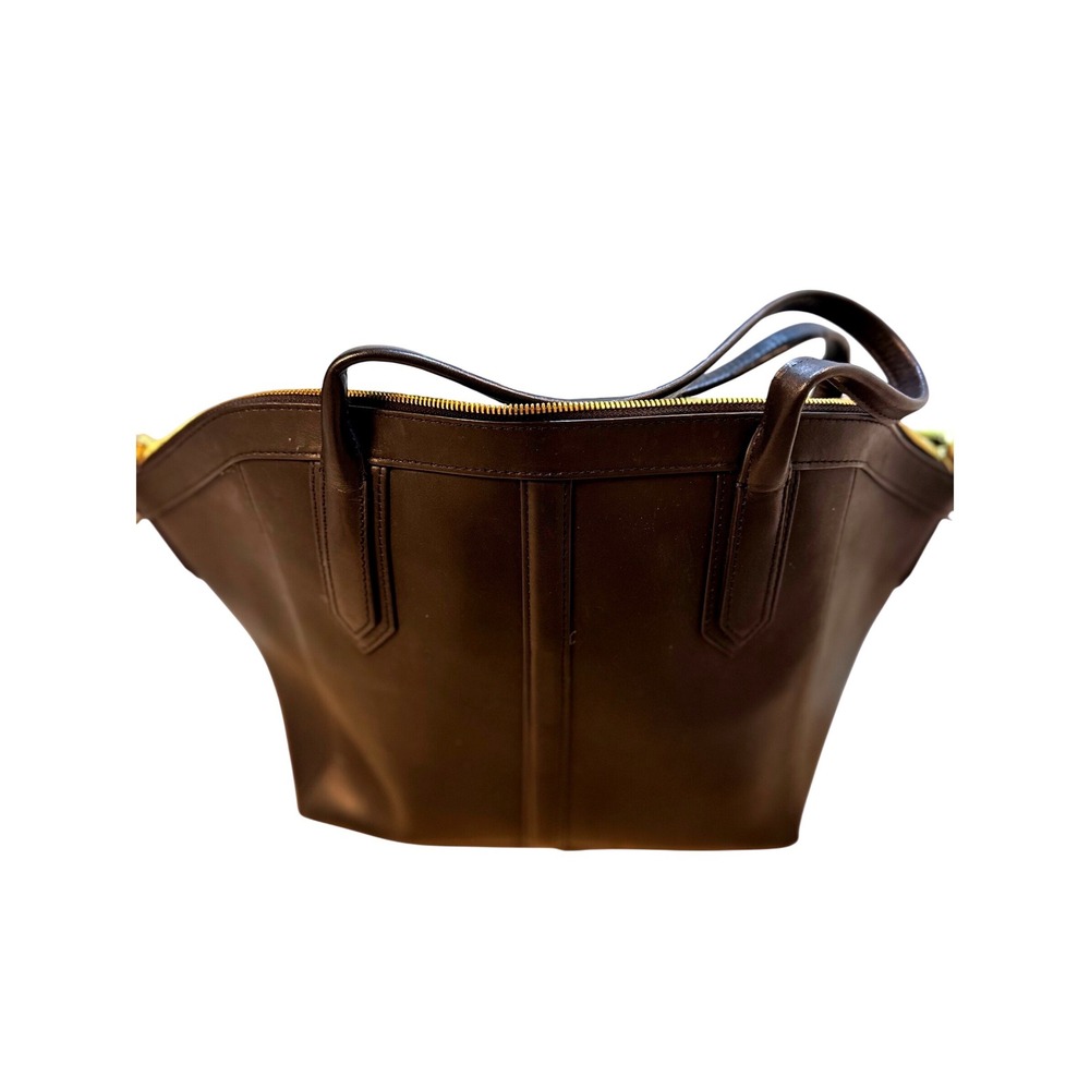 J.Crew Biennial Medium Leather Satchel Tote Black Style 21986‎ Gold Hardware